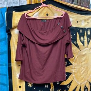 Lane Bryant 14/16 blouse 3/4 sleeve